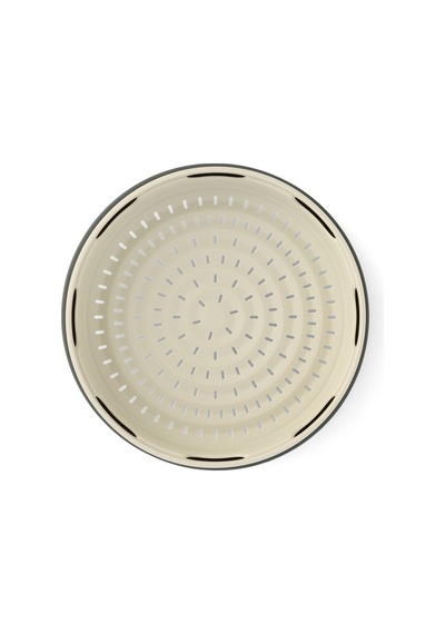 Greenpan Steamy Krem 24 Cm Buharda Pişirici 24 Cm Tencerelerle Uyumlu Üst Üste Kullanılabilir