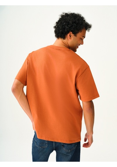 Loose Fit Erkek Tshirt K.kol Gınger