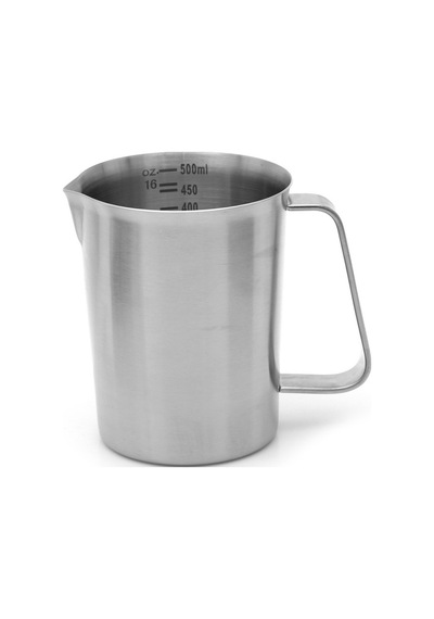 Borox Kulplu Paslanmaz Çelik Beher - Laboratuvar Beheri - 500Ml