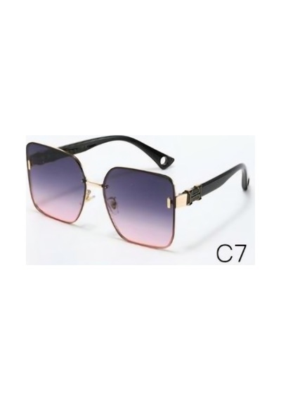 Kadın Uv-400 Korumalı Güneş Gözlüğü Mor-pembe - 720831024 Siyah