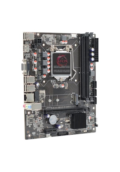Afox Ih61-ma5-v6 H61 2xddr3 Vga+hdmı 1x Lan 1x M.2 Nvme Gen3 1155 Pın Anakart