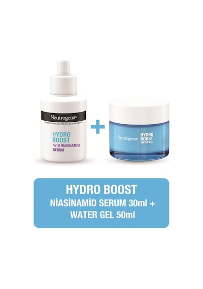 Neutrogena Hydro Boost %10 Niasinamid Serum 30 Ml + Neutrogena Hydro Boost Water Gel 50 Ml