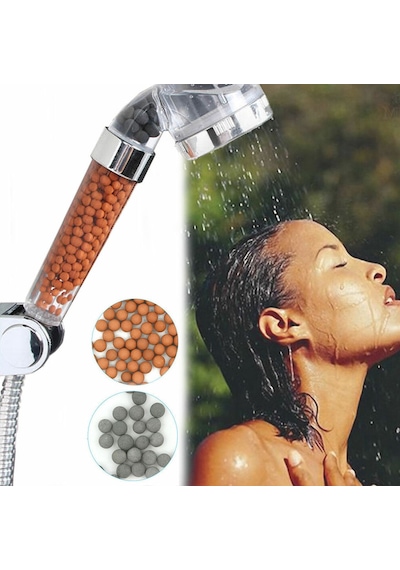 Su Arıtmalı Duş Başlığı Tasarruflu Kokulu Banyo Duş Başlığı 1