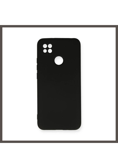 Bezos Redmi 9c Kılıf Nano İçi Kadife Silikon - Siyah Nxrlvng