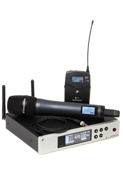 Sennheiser Ew 100 G4-me2-835-s Combo Set Kablosuz El Yaka Mikrofonu