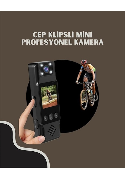 Wifi Özellikli Taşınabilir Kamera - 1.3' Tft Ekran 3mp Fotoğraf 128gb Kart Desteği