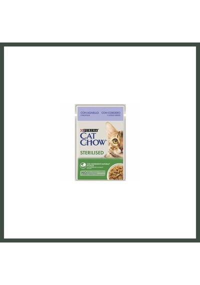Cat Chow Sterilised Pouch Kuzulu Kısırlaştırılmış Kedi Konservesi 85 Gr Nhr