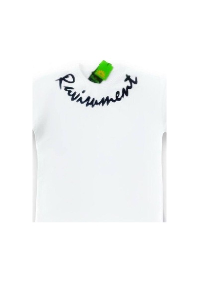 Ekkokids Erkek Çocuk Yazı Baskılı T-shirt-14622 Beyaz