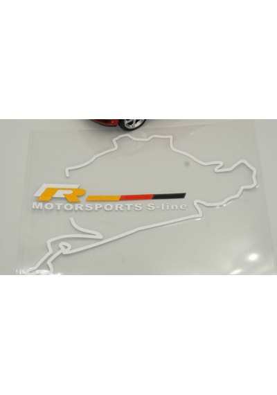 Audi R Motorsports S Line Nurburgring Depo Kapağı Sticker
