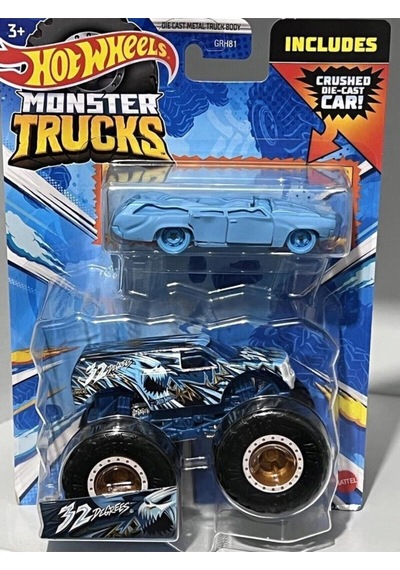 Monstr Trucks Ve Araba Seti 1:64 Arabalar 32 Degrees Grh81-hwn35 Nocolor