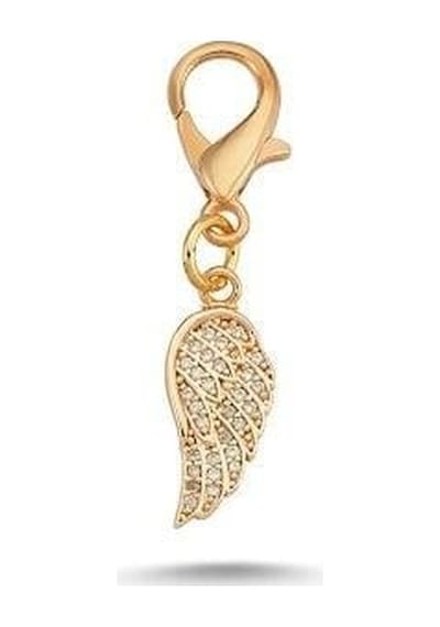 Zirkon Taşlı Melek Kanadı Model Tasma Aksesuarı Renkli