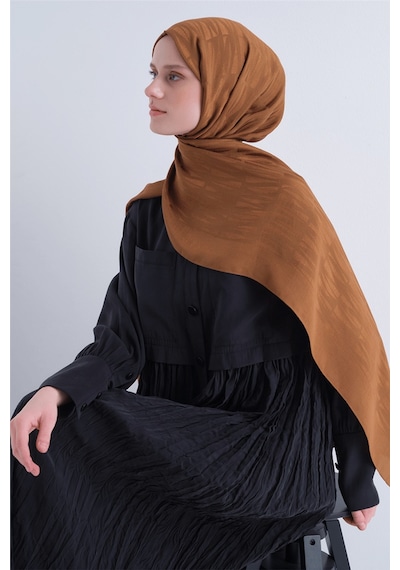 Armine Lyocell Şal - 3 - Taba 46