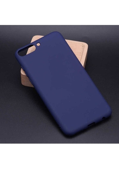 Huawei Y6 2018 Kılıf Zore Premier Silikon Kapak Lacivert