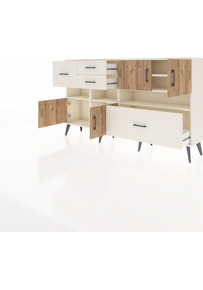 Arges Konsol 5 Raflı 4 Çekmeceli 4 Kapaklı 176x30x99 Aytaşı-çam/aytaşı Atlas Çam/aytası - Aytası Arges Konsol 5 Raflı 4 Çekmeceli 4 Kapaklı 176x30x99 Aytaşı-çam/aytaşı Atlas Çam/aytası - Aytası
