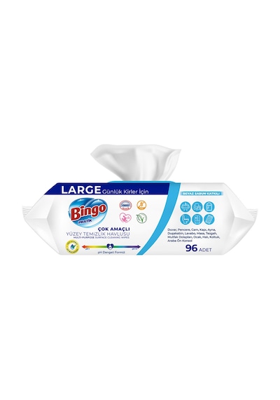Yüzey Temizlik Havlusu Large Beyaz Sabun 96x12 1152 Yaprak Diğer