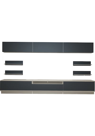 Decoraktiv Trendstyle 8ys Mdf Tv Ünitesi Tv Sehpası Beyaz - Antrasit