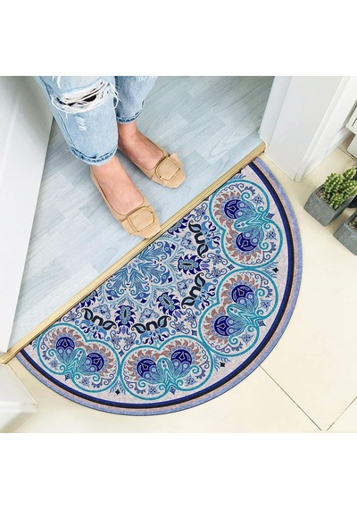 Dekoratif Kapı Önü Paspas, Dış Mekan/ev İçi/banyo/mutfak/yatak Odası/giriş Paspasları Yrmp 001, 30x60 Çok Renkli