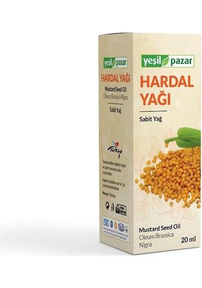 Yeşil Pazar Hardal Yağı 20 ML