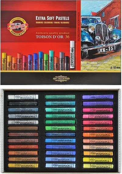 Koh-I-Noor Toison Dor Extra Soft Pastel 36Lı 8555