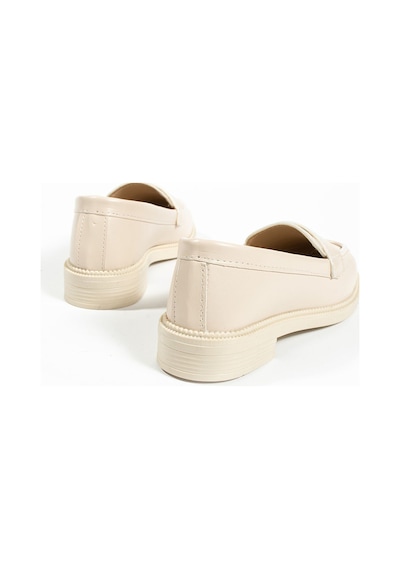 Kadın Loafer Günlük Klasik Casual Makosen Fonle Bej Bej