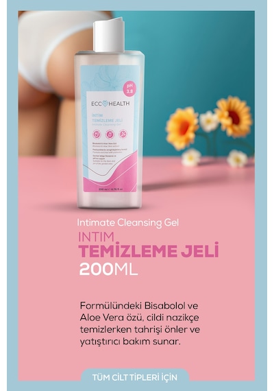 Ecc Health Hassas Ciltler İçin İntim Temizleme Jeli 200 ML