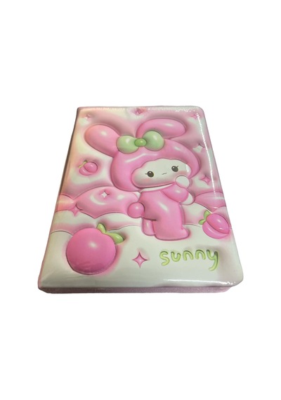 Sanrio My Melody Yumuşak Defter Hatıra Defteri Pembe Çok Renkli