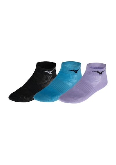 Mizuno Training Mid 3p Unisex Çorap Siyahmavigri Siyah