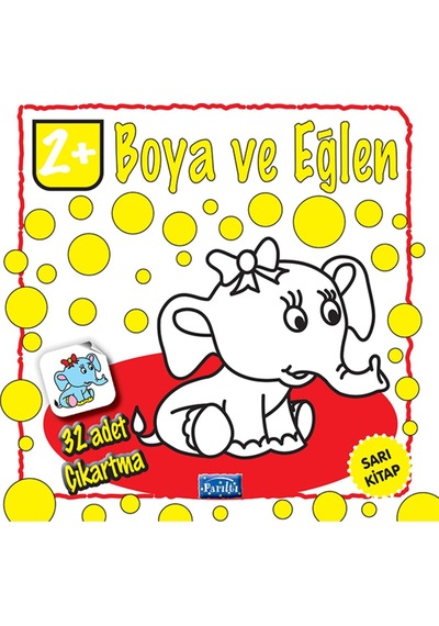 Boya Ve Eğlen Serisi Sarı, Turuncu Ve Yeşil Kitap Seti
