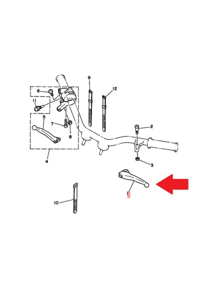 Yamaha Pw50 Arka Fren Maneti 2t4-83912-03