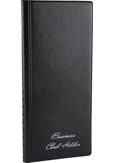 Kartvizit Albümü 4 Sıralı 160 Kartlık 12x26 Cm