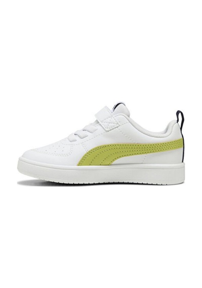 Puma Rickie Ac+ Ps-white-sea Kelp-new Navy Çocuk Ayakkabı-beyaz Yeşil-2025 Beyaz