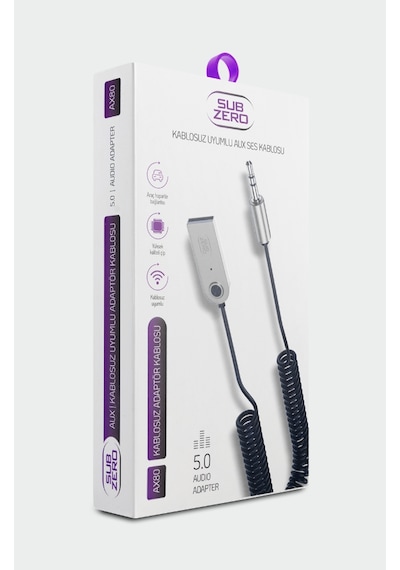 Subzero Ax80 Araç Teyp Bluetooth Çevirici