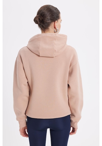 Tudors Kadın Oversize Geniş Kesim Pamuklu Yumuşak Dokulu İçi Polarlı Basic Vizon Kapüşonlu Sweatshirt-37907 Vizon1 Tudors Kadın Oversize Geniş Kesim Pamuklu Yumuşak Dokulu İçi Polarlı Basic Vizon Kapüşonlu Sweatshirt-37907 Vizon1