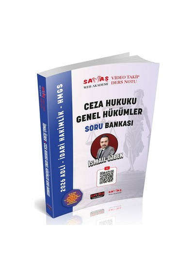 Adli-idari Hakimlik Hmgs Ceza Hukuku Genel Hükümler Soru Bankası Savaş Yayınları 2026