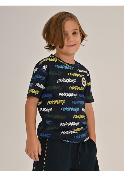 Fenerium Çocuk Trıbun Fenerbahçe Pattern Tshır Fb Laci Yeni