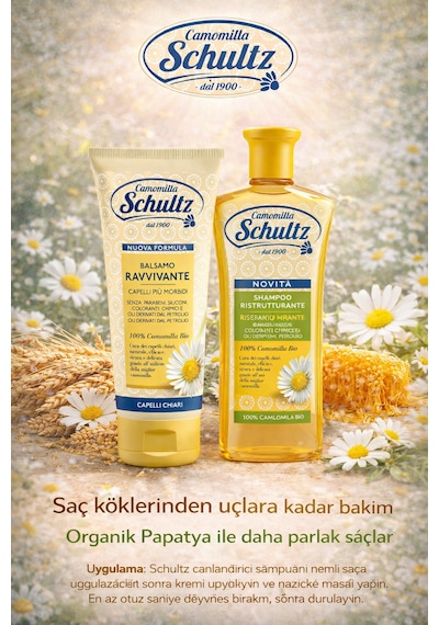Schultz Boyalı Yıpranmış Saçlara Özel 2li Bakım Seti Yıpranmış