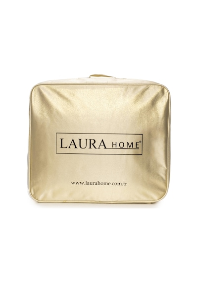 Varol Laura Home Majesti Yorgan Çift Kişilik Bej Beyaz