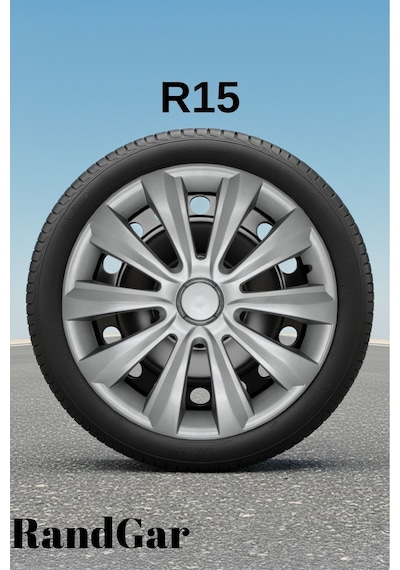 Chevrolet Rezzo 15 İnç Jant Kapağı 4 Adet Gri G118 Rand