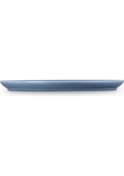 Le Creuset Coupe Kahvaltı Tabağı Modern Seramik Tasarım 22 Cm Açık Mavi