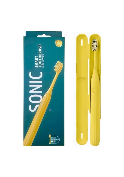 Sonic Smart Diş Fırçası Ve 1 Adet Yedek Başlık Sarı