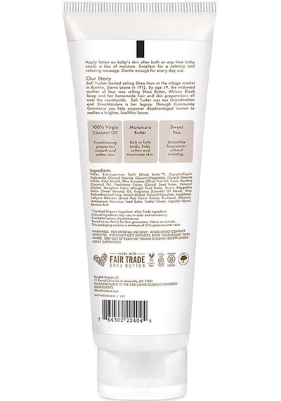 Shea Moisture Baby Saf Hindistan Cevizi Yağlı Bebek Losyonu 237ML