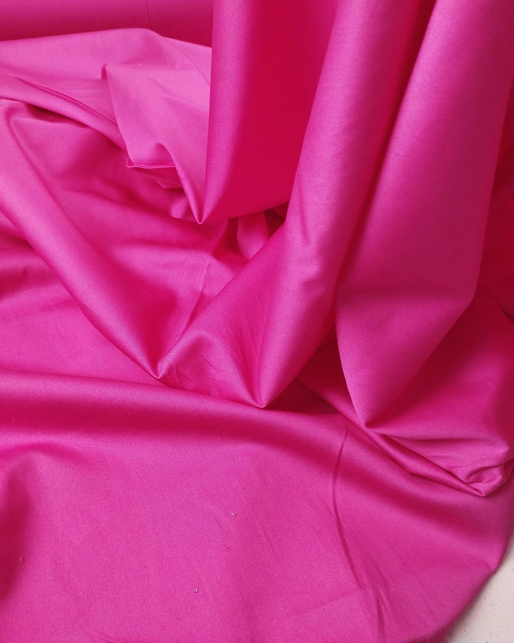 Pamuk Saten Pembe Renkte En: 150 Cm-3308 Renkli