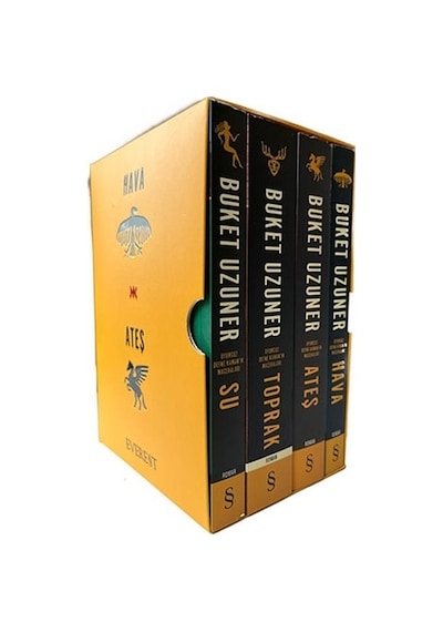 Uyumsuz Defne Kaman'ın Maceraları Seti - 4 Kitap Takım - Kutulu - Buket Uzuner - Everest Yayınları