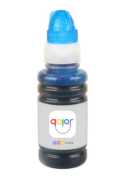 Qolor Canon Gı-490 İçin Mavi Yazıcı Mürekkebi - 70 Ml