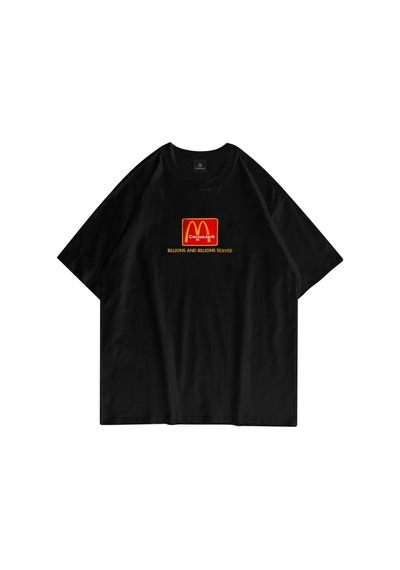 Startmore Unisex I'm Loving It Mc Siyah Tshirt Siyah