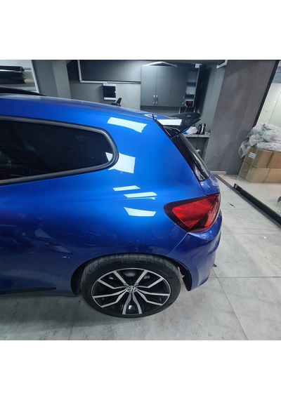 Vw Scirocco Spoiler Piano Black, Makyajlı Kasa, 2015 2017 Plastik