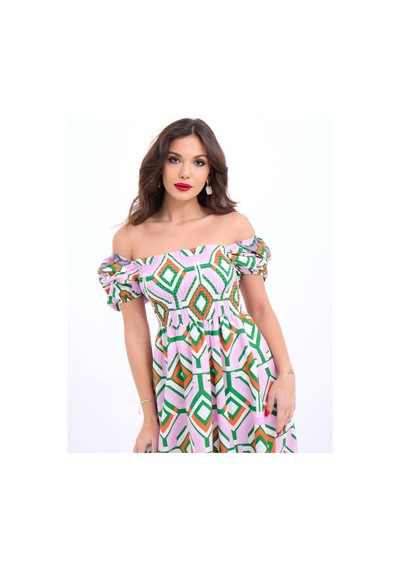 Butik İstanbul 5525 Elbise-ferrara Altın