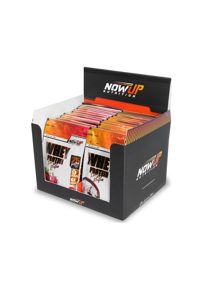 Whey Protein Saşe 30x36 Gr Tek Kullanımlık Çilek & Çikolata Aromalı 25g Protein Çilekli