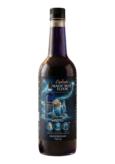 Magic Blue Elixir Renklendirici Şurup 750 Ml