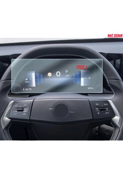 Opel Yeni Frontera 2025 Uyumlu Hayalet Gösterge Ve Multimedya Uyumlu Set Mat Ekran Koruyucu